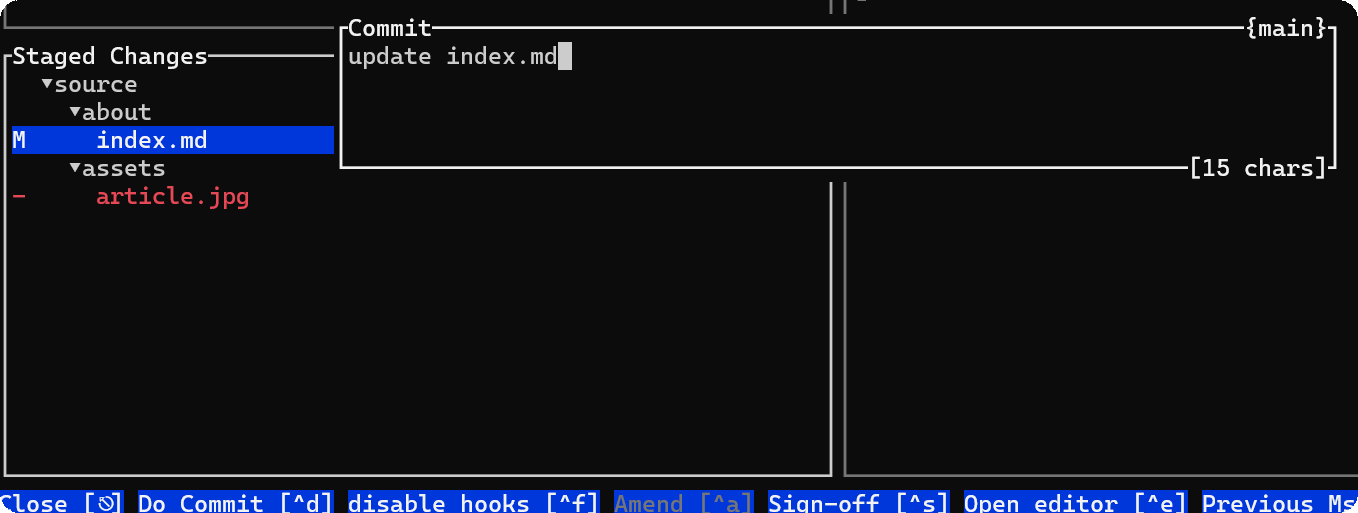 commit